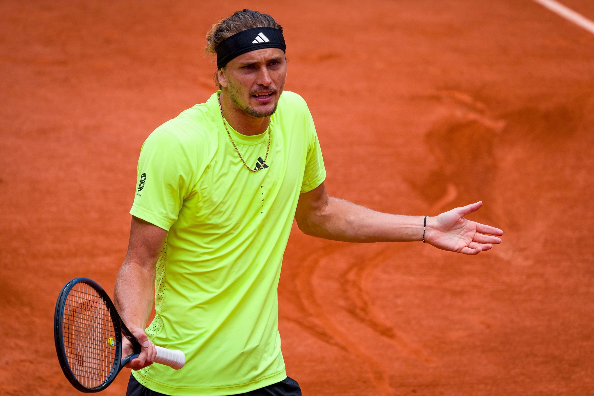 Zverev at the 2025 French Open - Day Nine - Source: Getty